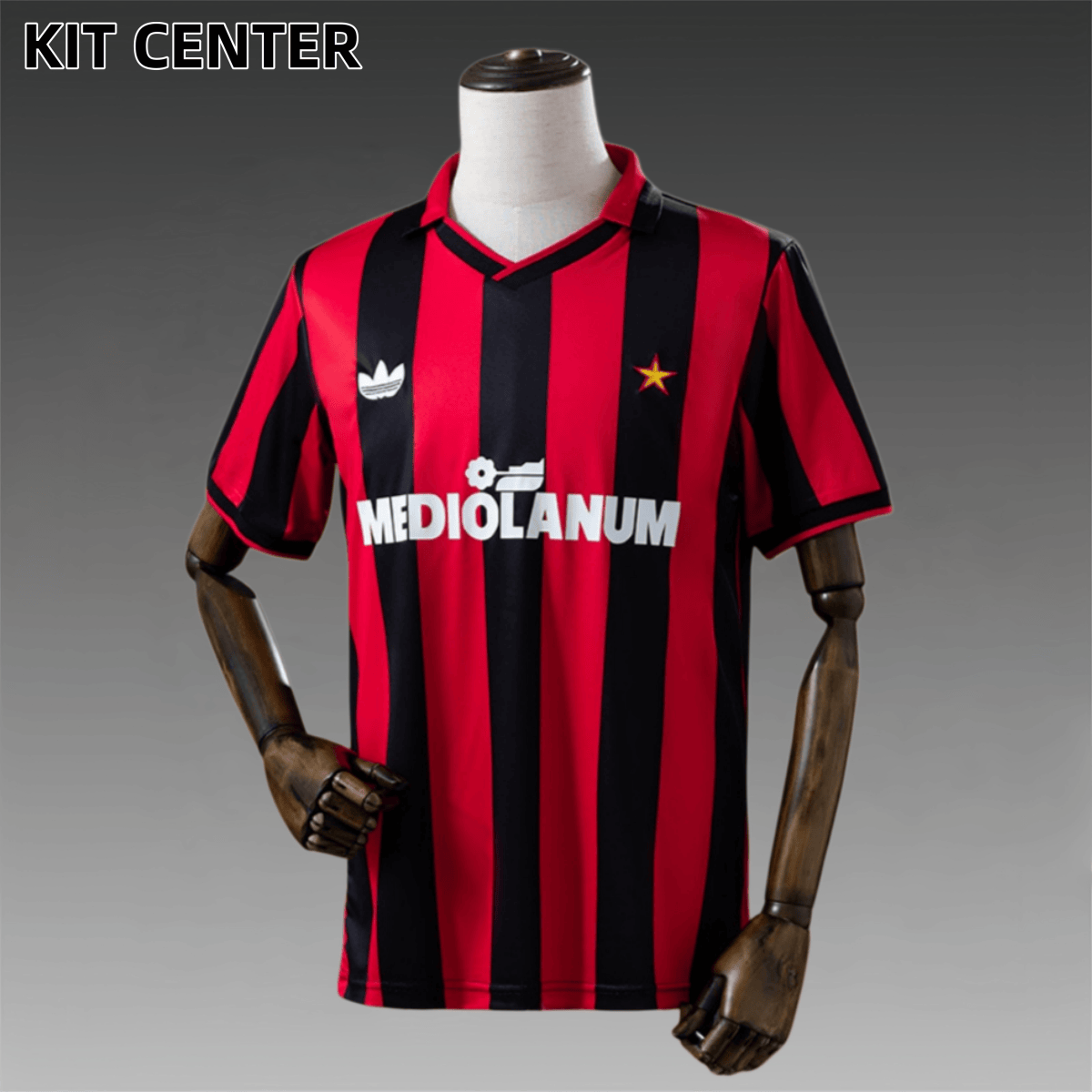 1990/1991 AC Milan Home Retro Football Shirt (Fan Edition)