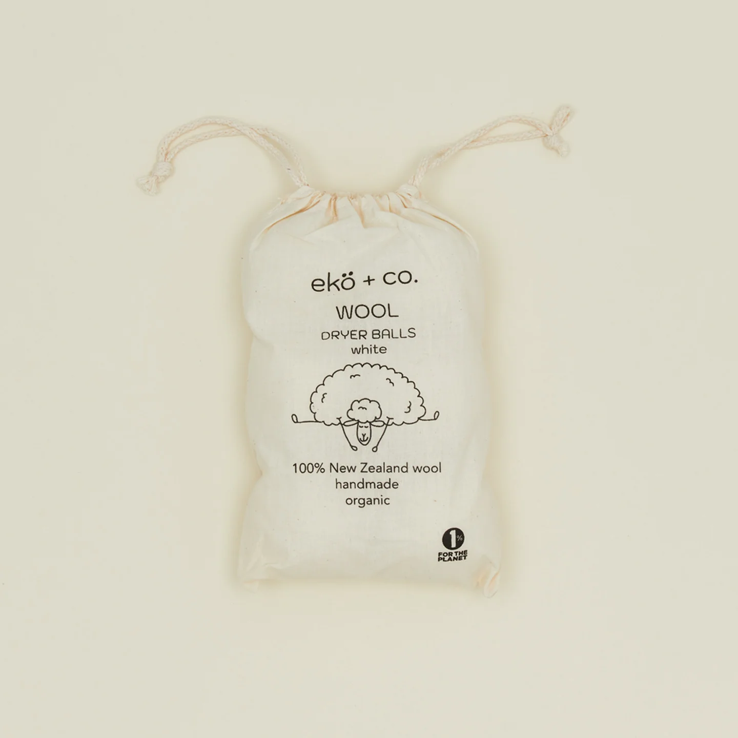 Organic Wool Dryer Balls, Set of 6