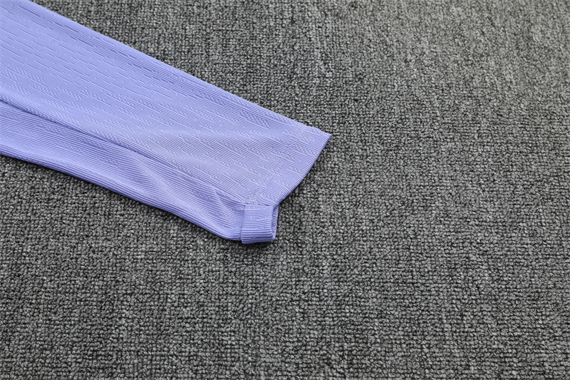 2025/2026Atletico Madrid Purple Adult Half Zip Training Suit (Adult Kit)