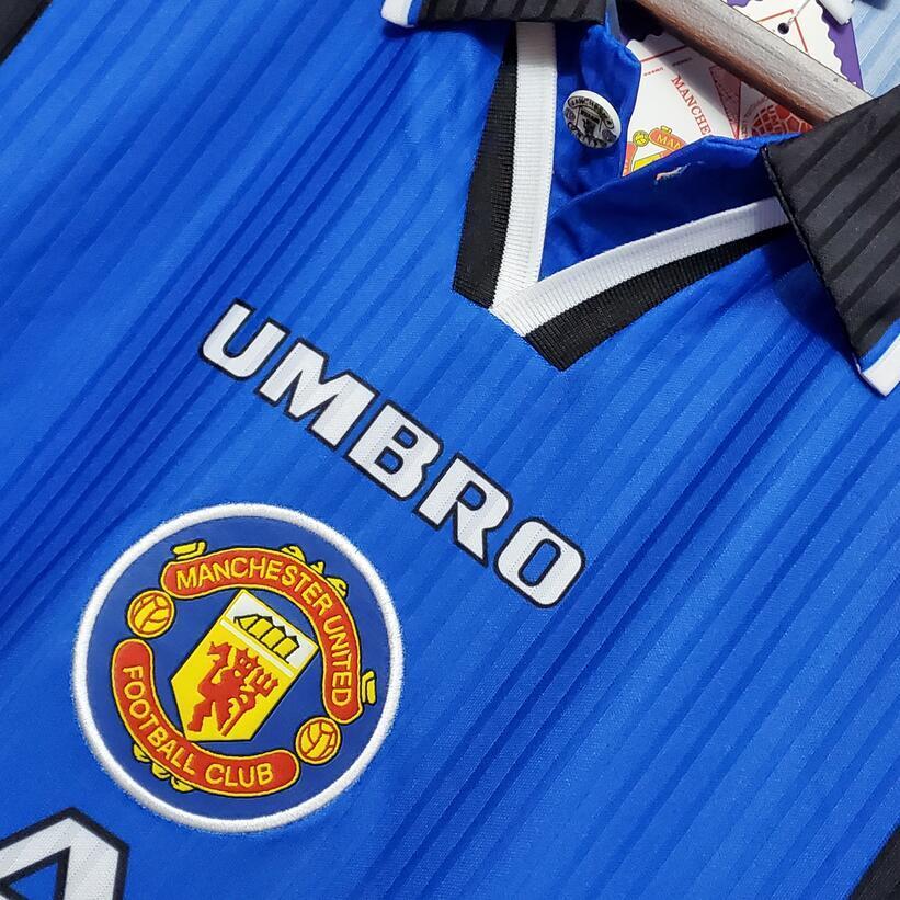 96/97Manchester United Third Away retro football jersey