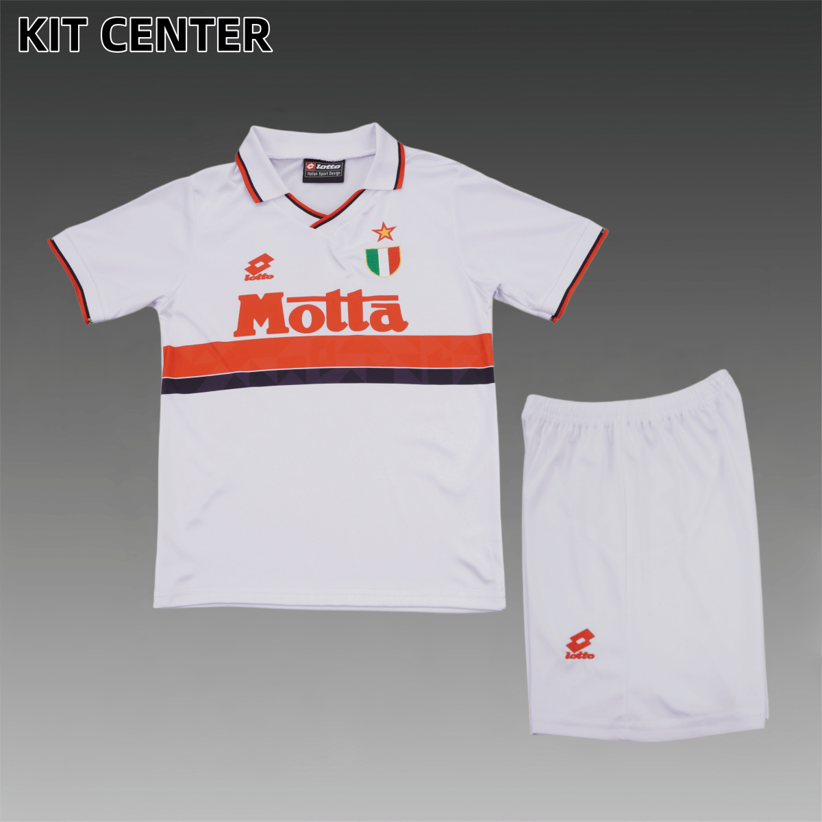 1993/1994 AC Milan Away Retro Football Jersey (Kids Kit)