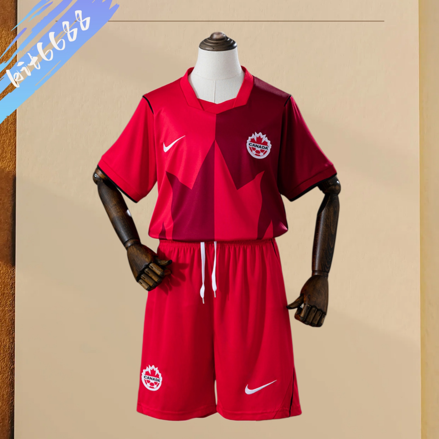 2026 Canada home Football Shirt (Adult Kids Kit socks )