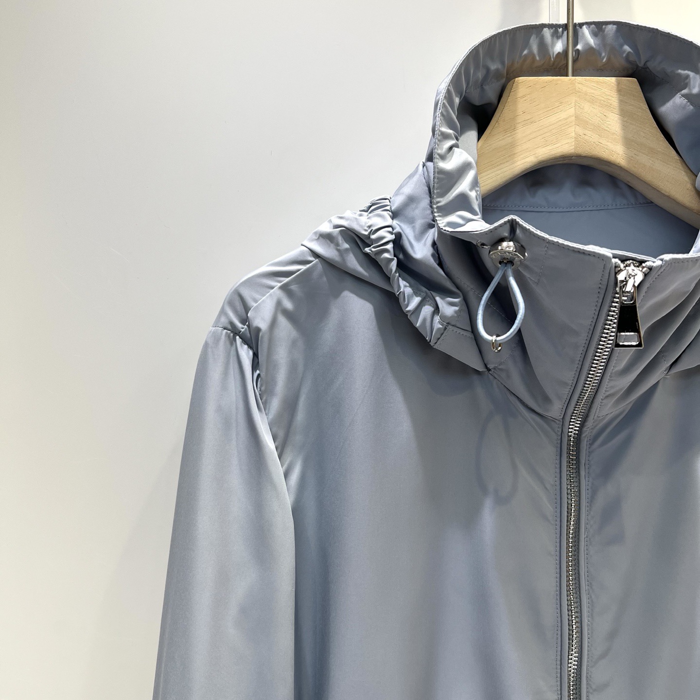Moncler Enette 2026 Spring Autumn Women's Jackets Polyester Hooded Zipper Tassel Casual Slim Woman's Coats MKDFWJ26001