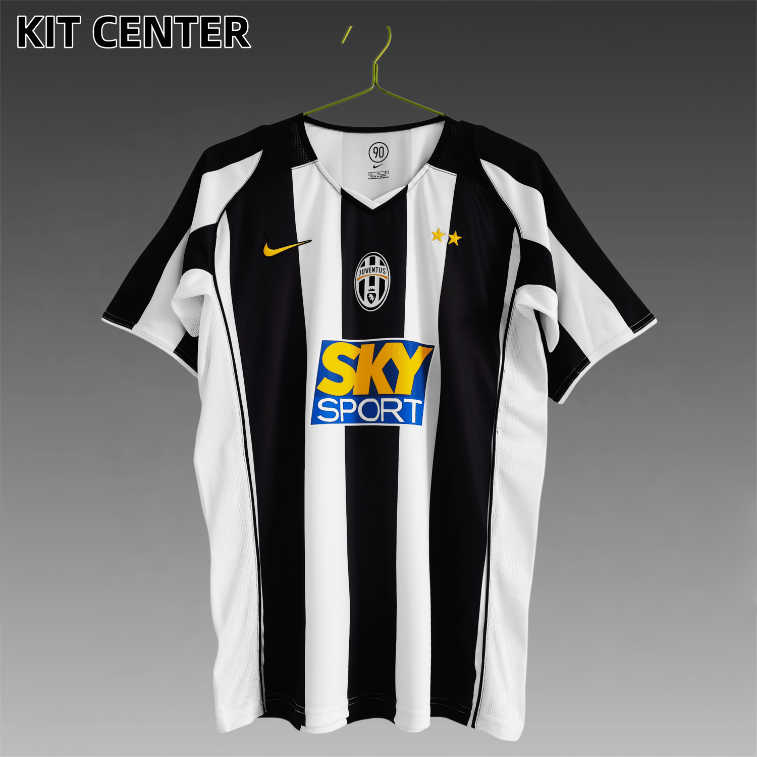 2004/2005 Juventus Home Retro Football Shirt