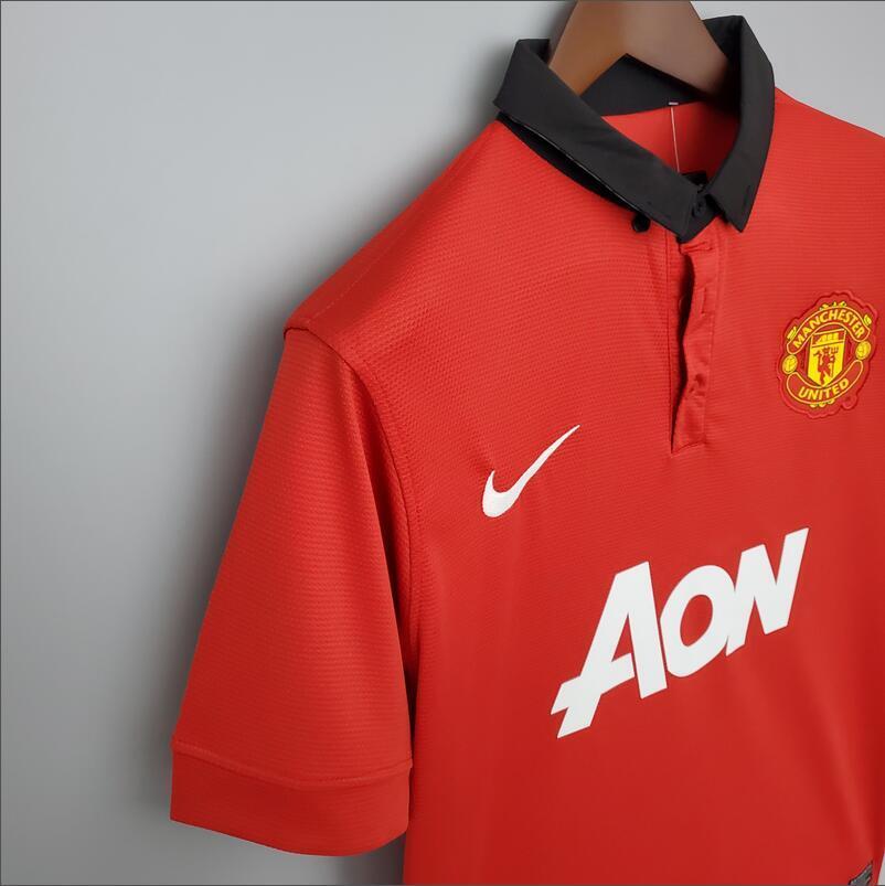 13/14 Manchester United home retro football jersey
