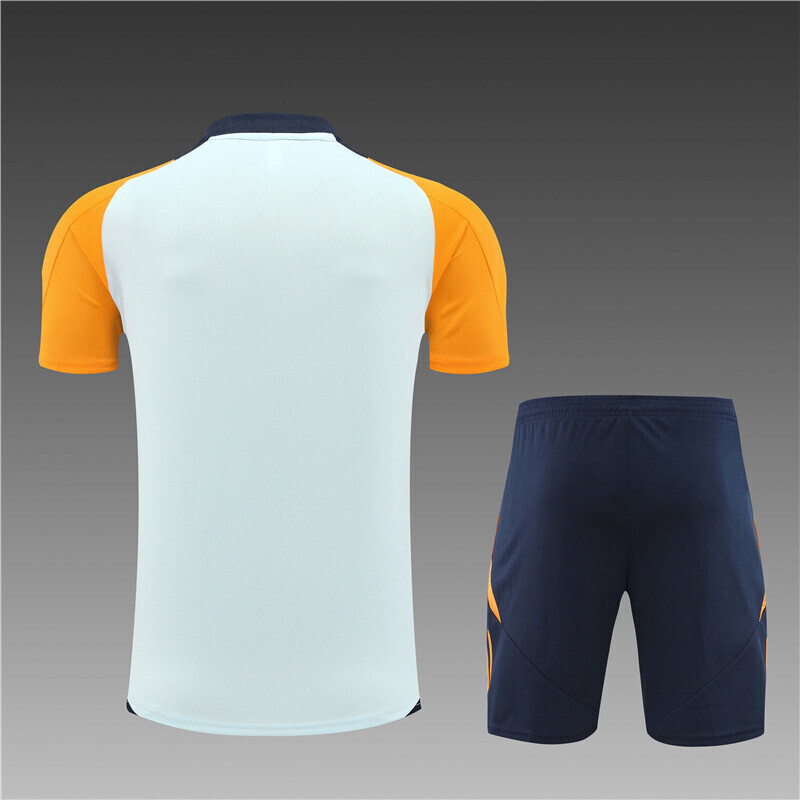 24/25 Real Madrid light blue Short Sleeve Training Wear ( Adult kit Kids )