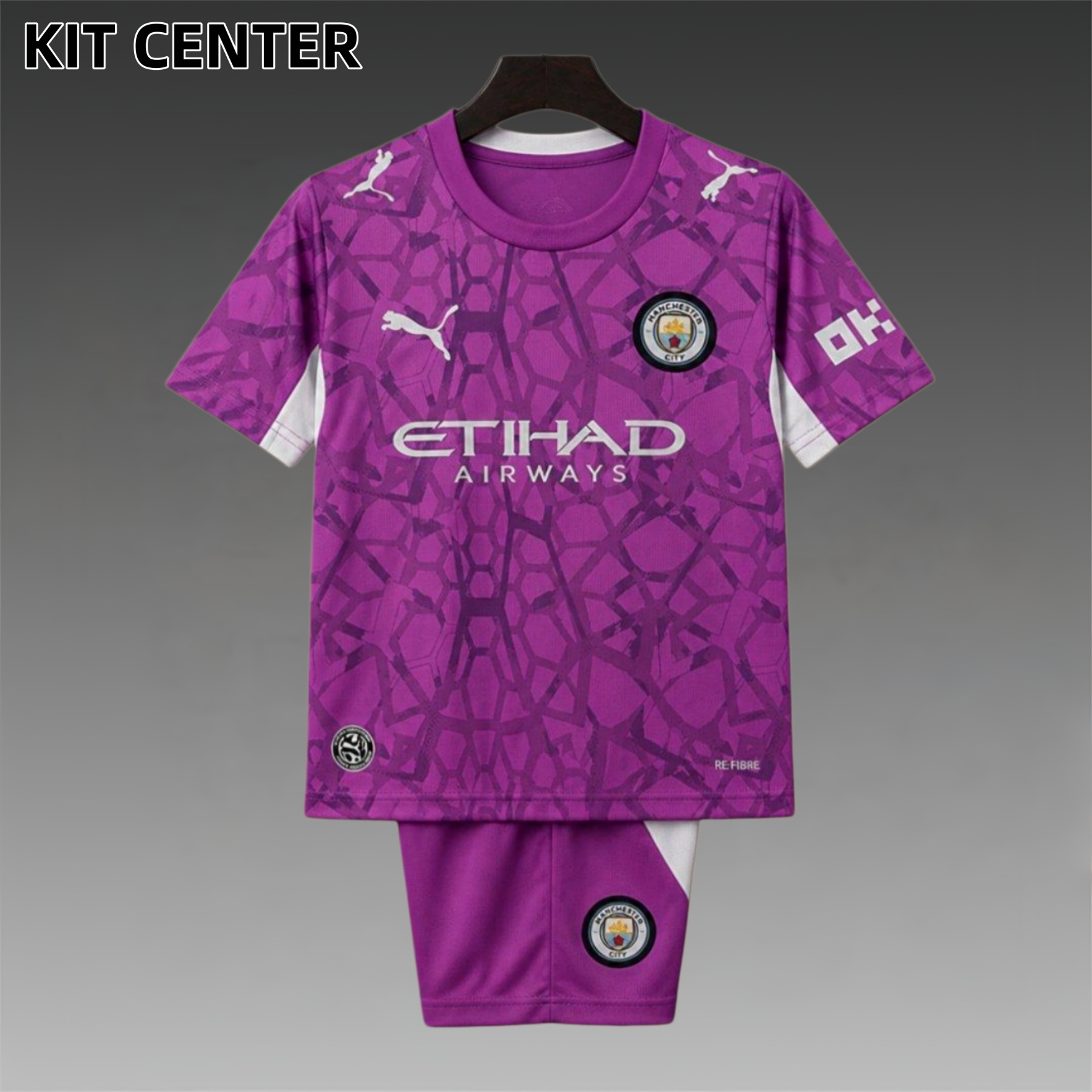 2026/2027 Manchester City Goalkeeper Football Shirt (Adult Kids Kit socks )