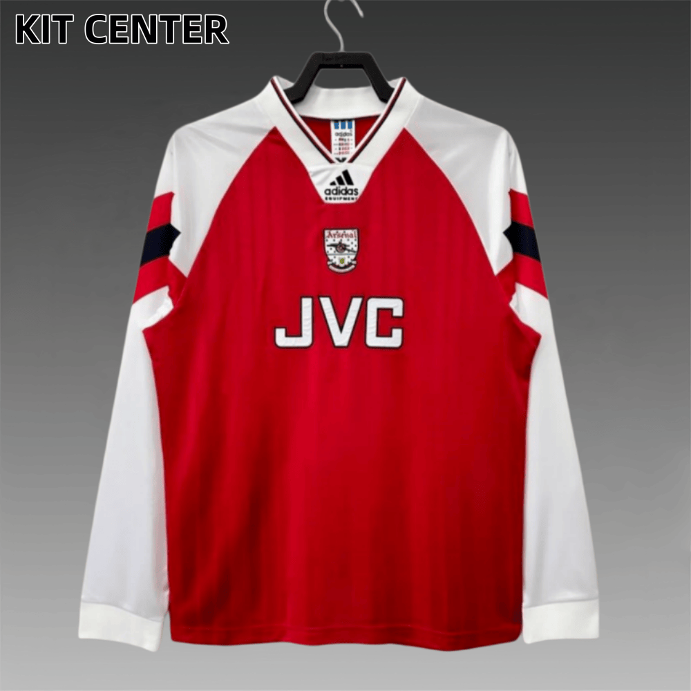 92/94 Arsenal Home  Retro Long Sleeve Football Shirt