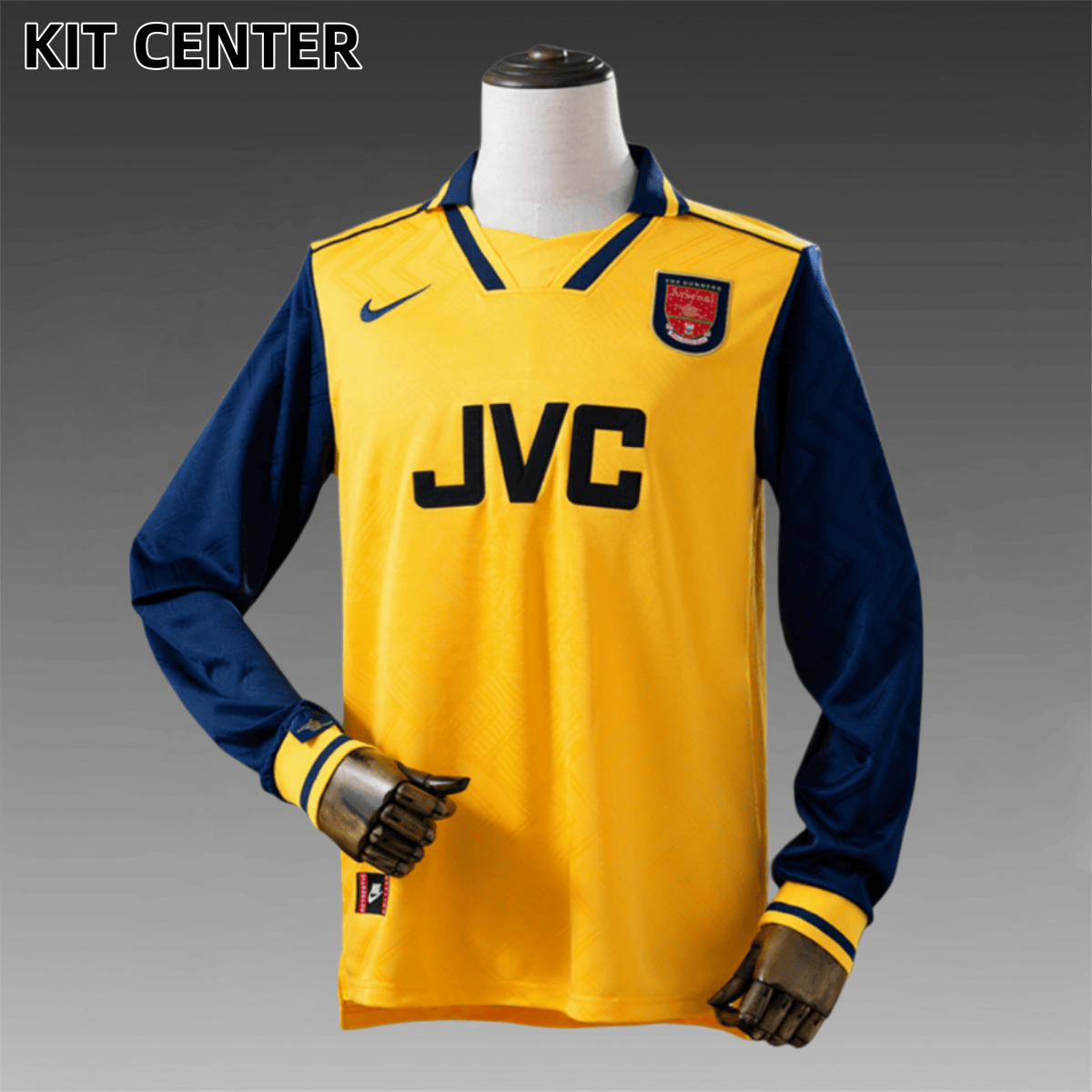 96/97 Arsenal Away Retro Long Sleeve Football Shirt