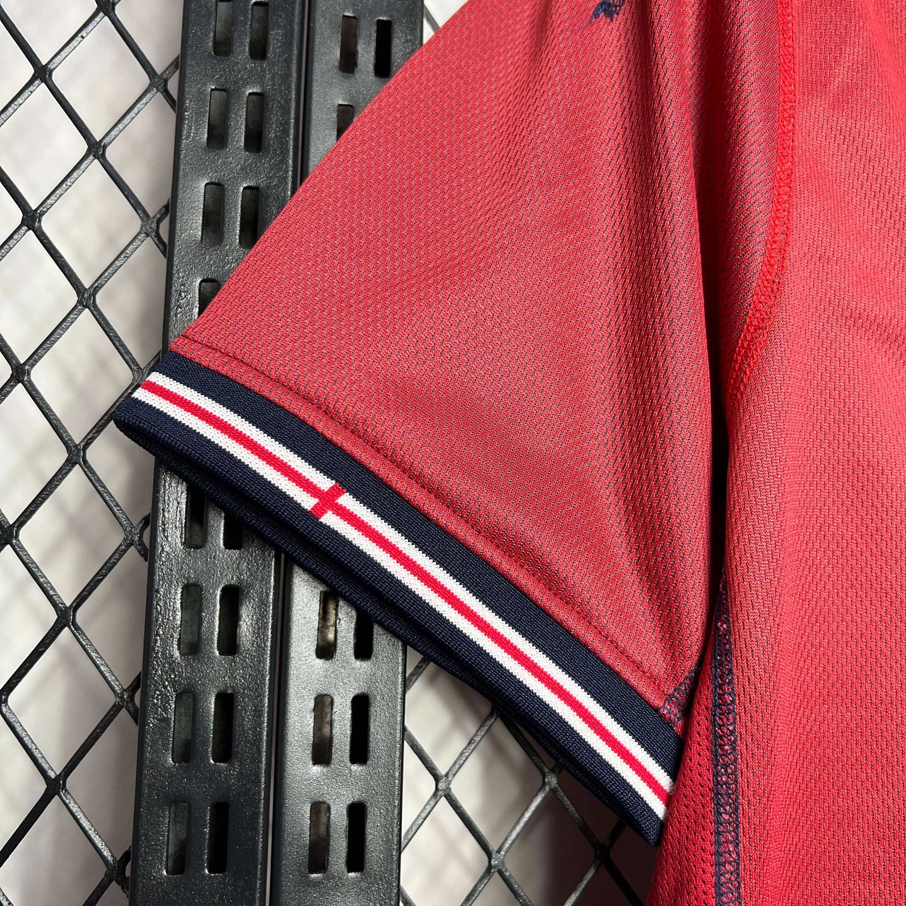 2002  England Away  Retro Football Soccer jerseys