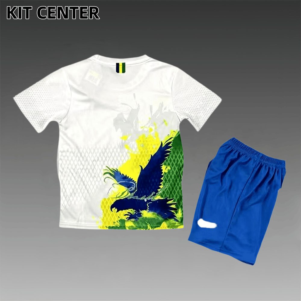 2025/2026 Brazilian Special Edition Football Shirt (Kids Kit socks ）
