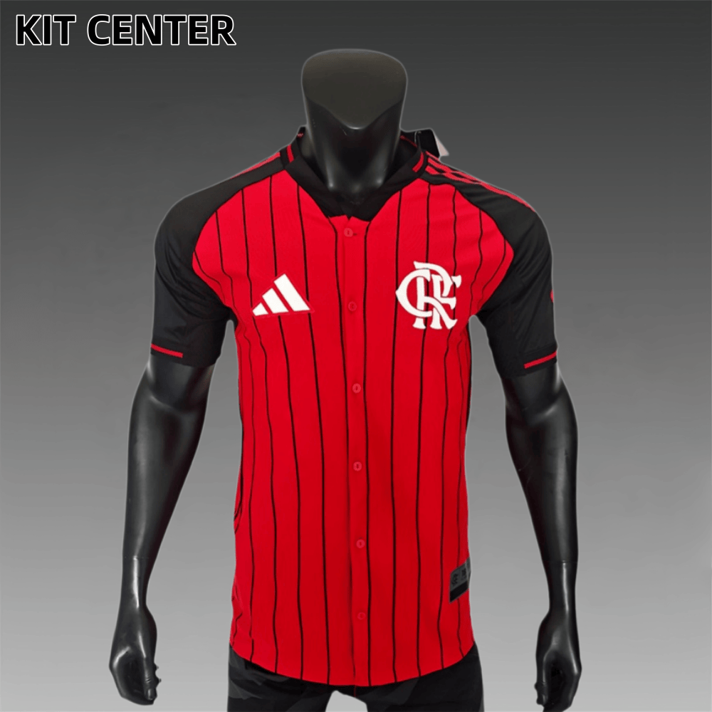 2025/2026 Flamengo Baseball style football shirt Football Shirt (Fans)