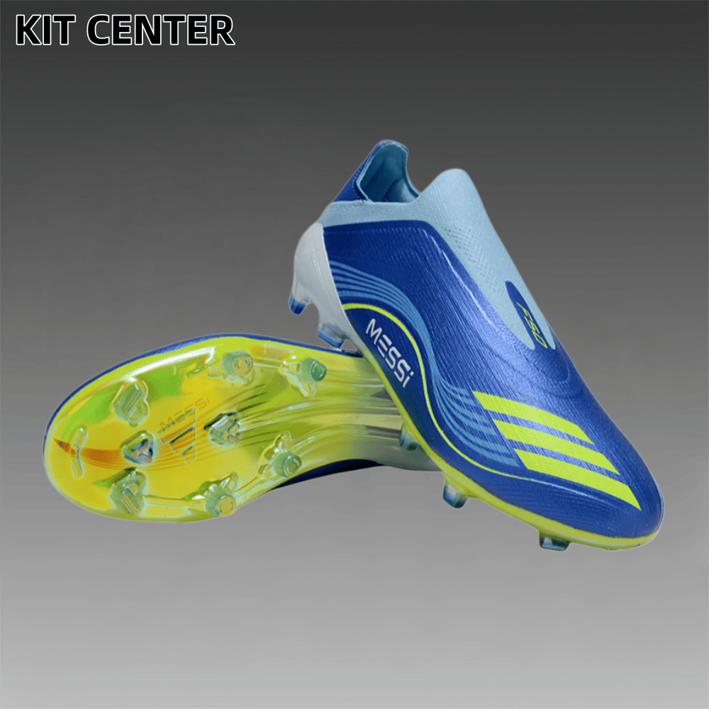F50 Messi Elite FG VIS10N - Royal Blue/Solar Yellow/Semi Blue Burst