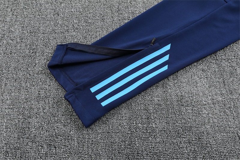 2025/2026 Real Madrid Light Blue Adult Half Zip Training Kit (Adult Kit)