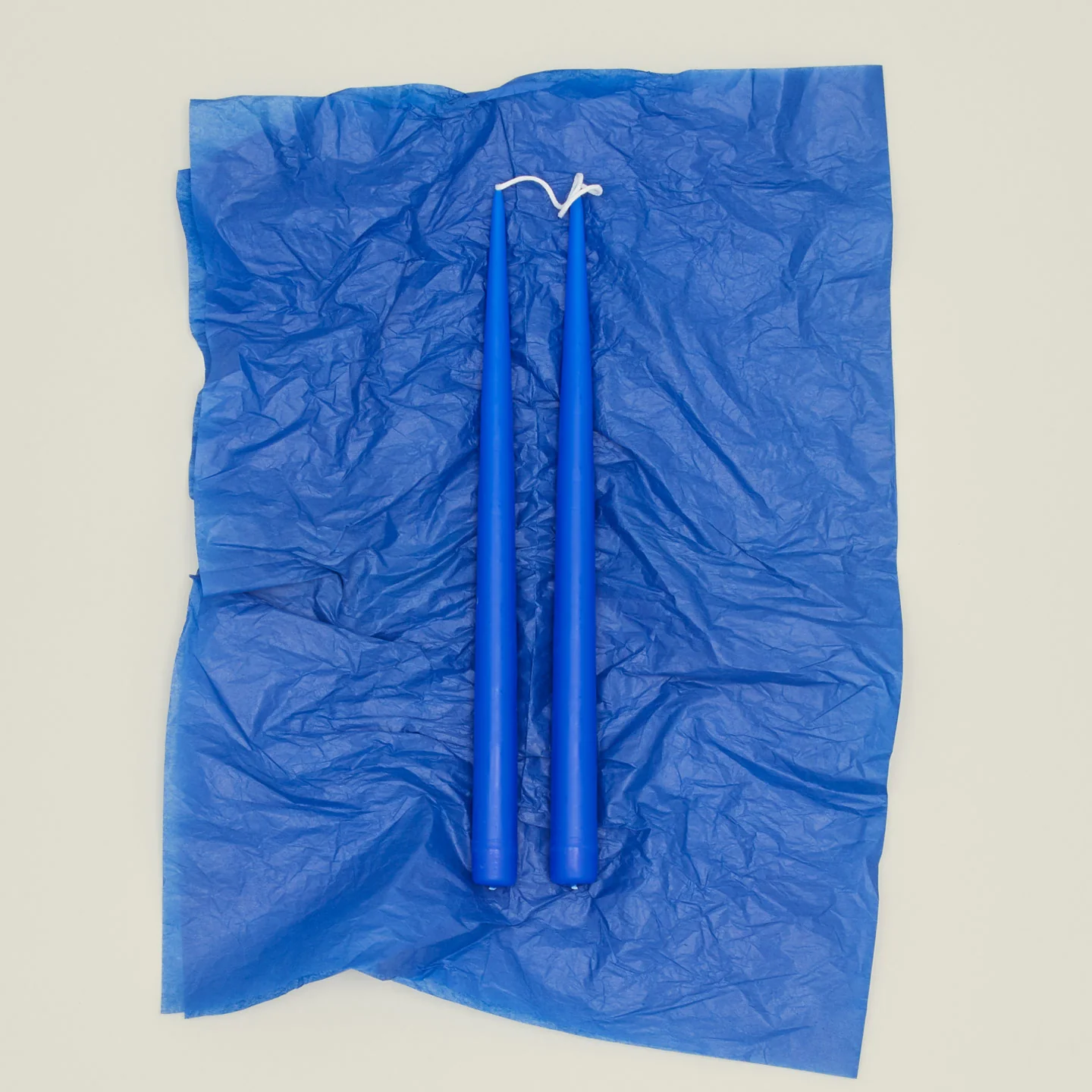 Hand Dipped Taper Set  - Cobalt
