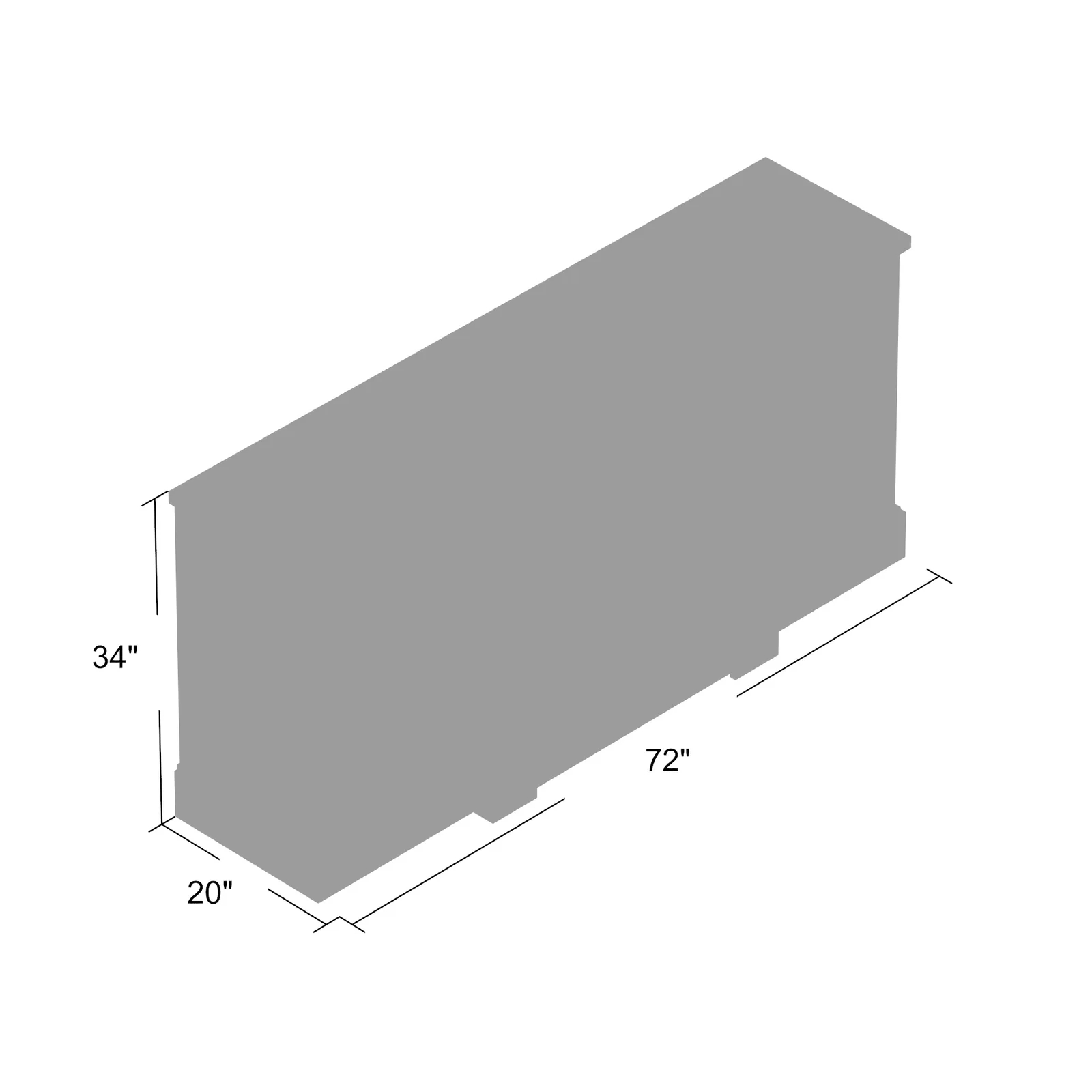 Casserly Solid Wood TV Stand for TVs up to 88