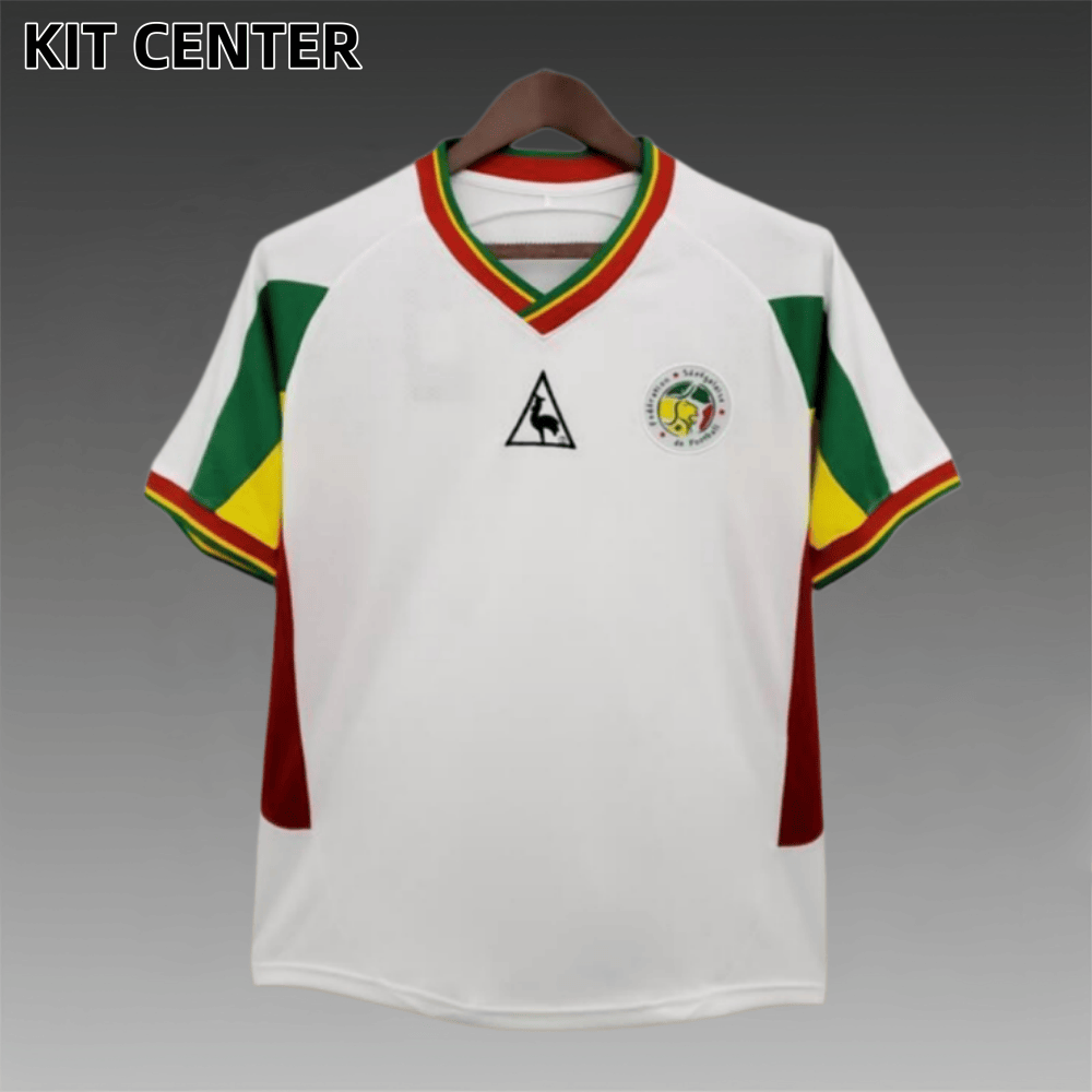 2002 Senegal home Retro Football Shirt