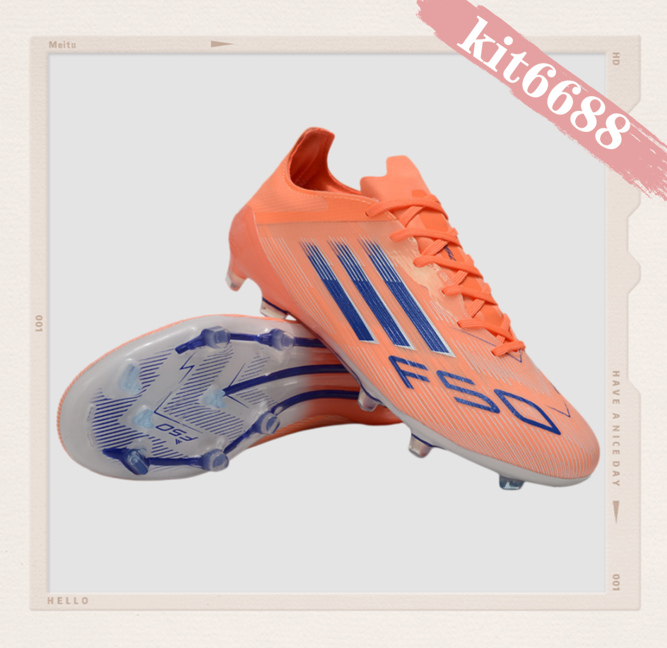A F50 ELITE FG CORALBLAZE-BEAM ORANGE/LUCIDBLUE