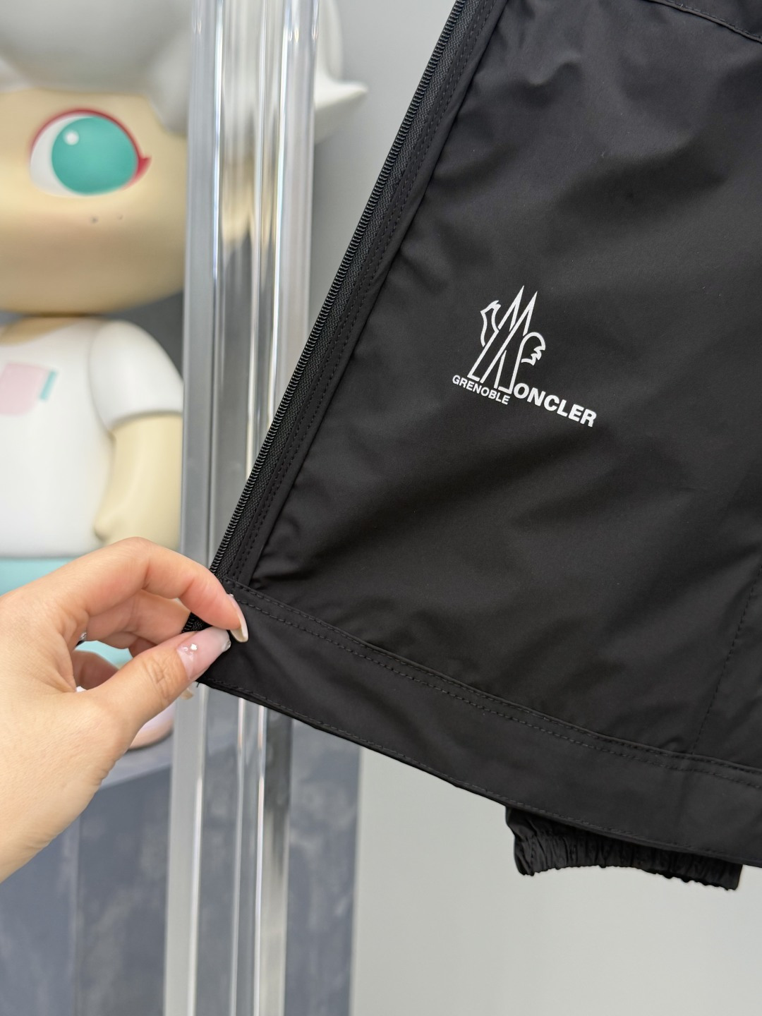 Moncler 2026 Autumn Winter Women's Jackets Polyester Stand Collar Tassel Zipper Casual Slim Woman's Coats MKDFWJ26003