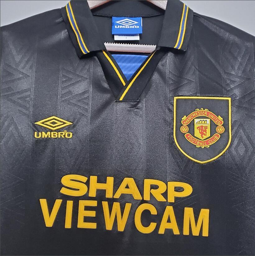 92/94 Manchester United Away retro football jersey