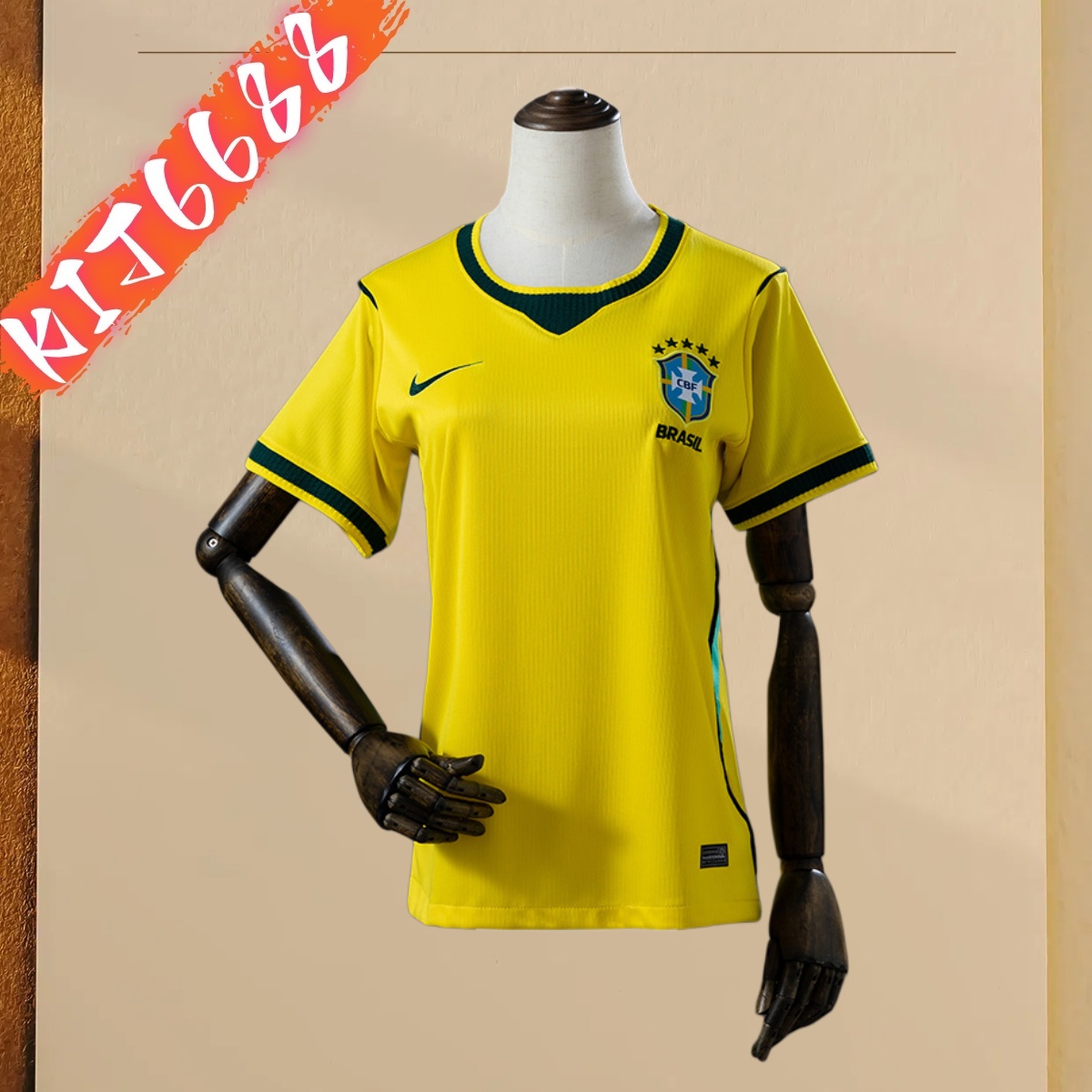 26/27 Brazil home Women Football Shirt (Fan Edition)