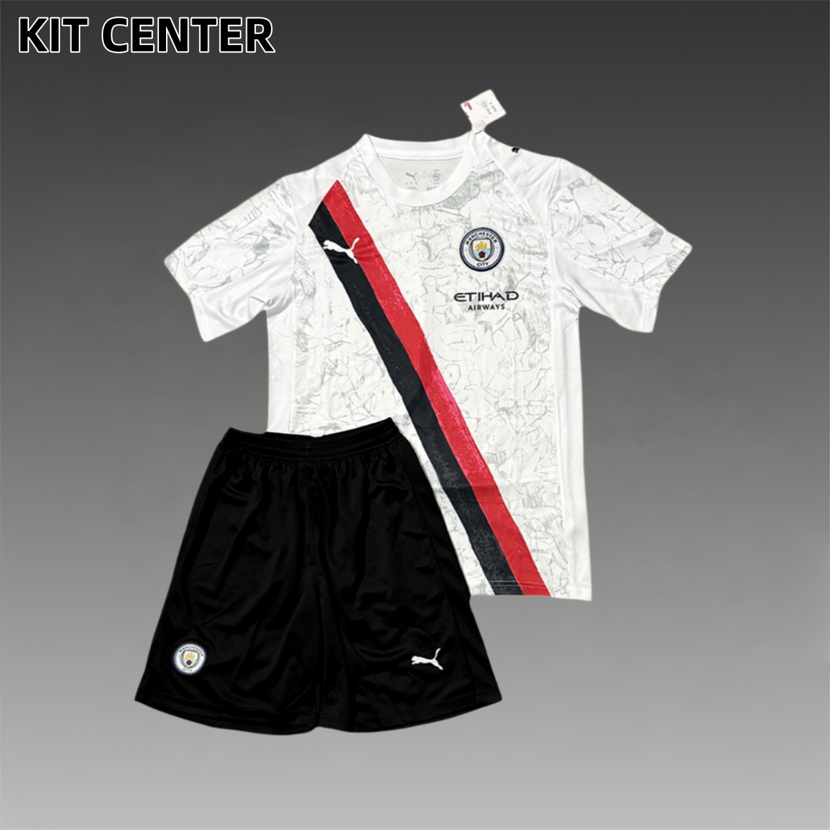 2025/2026 Manchester City Away Football Shirt (Kids Kit socks)