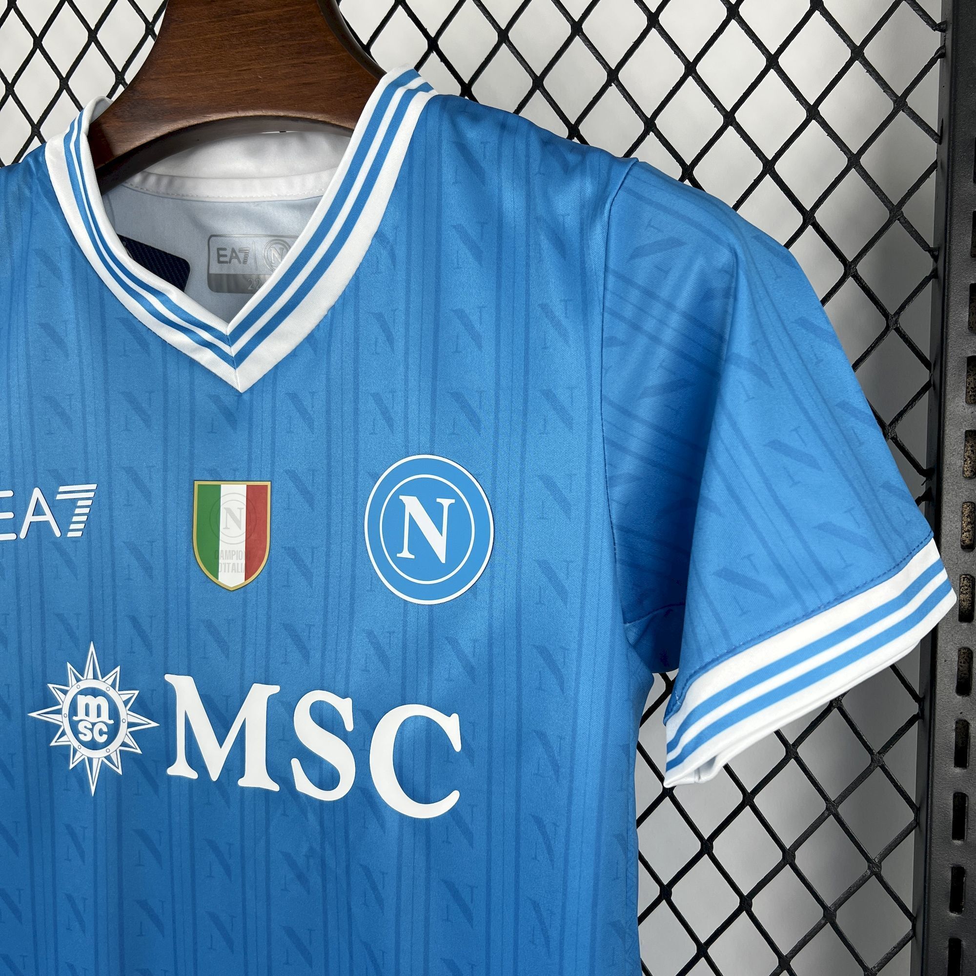 2025/2026 Napoli Home Football Shirt (Kids Kit socks )