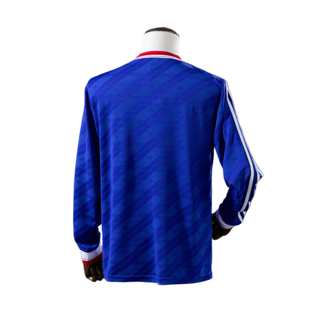 86/88 Manchester United Third Away  long sleeved retro football jersey