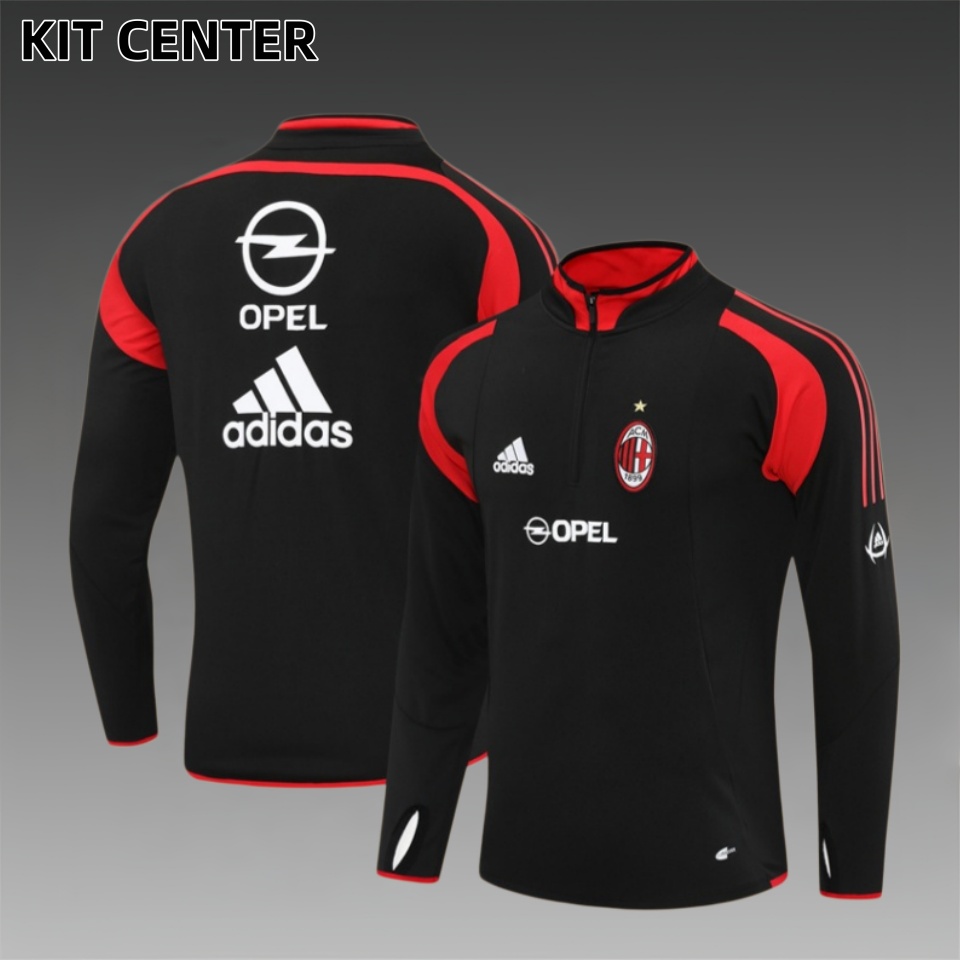 04/05 AC Milan Retro Training Shirt Long Sleeve Football Shirt