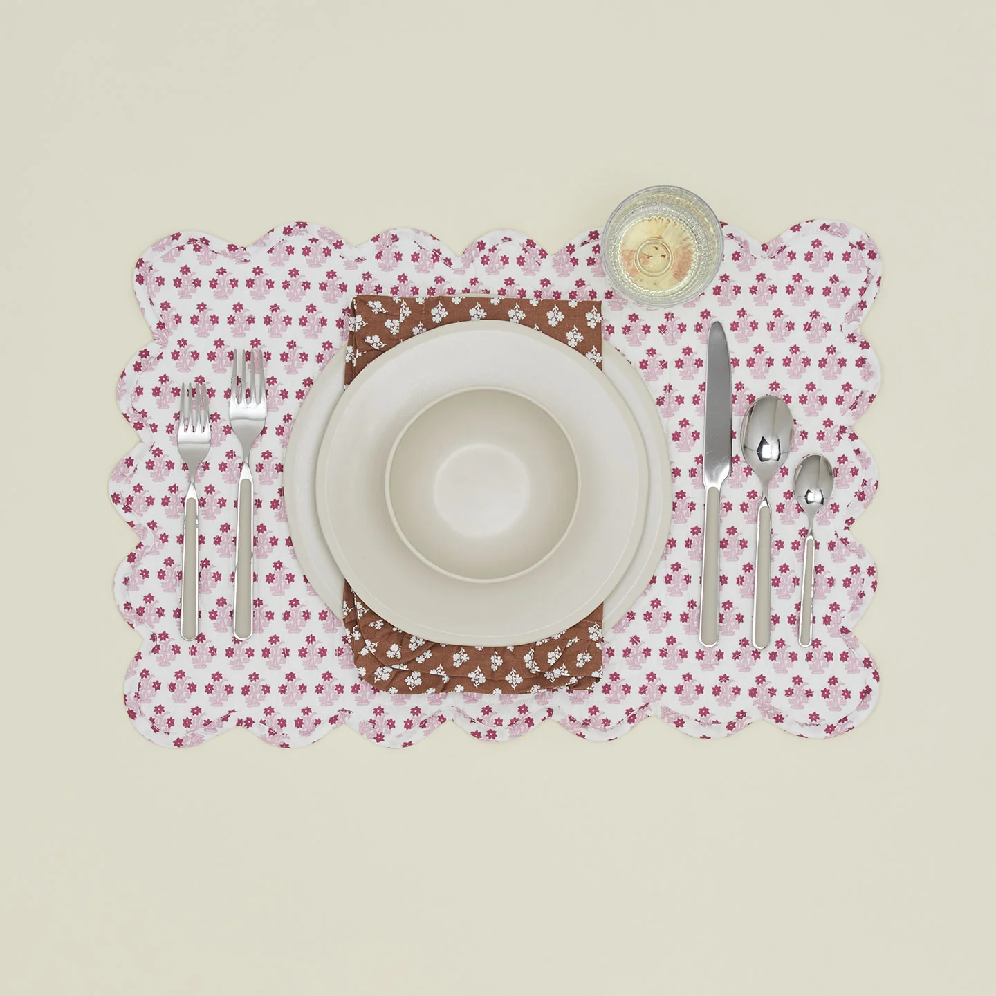Constance Ruffled Dinner Napkin, Set of 4