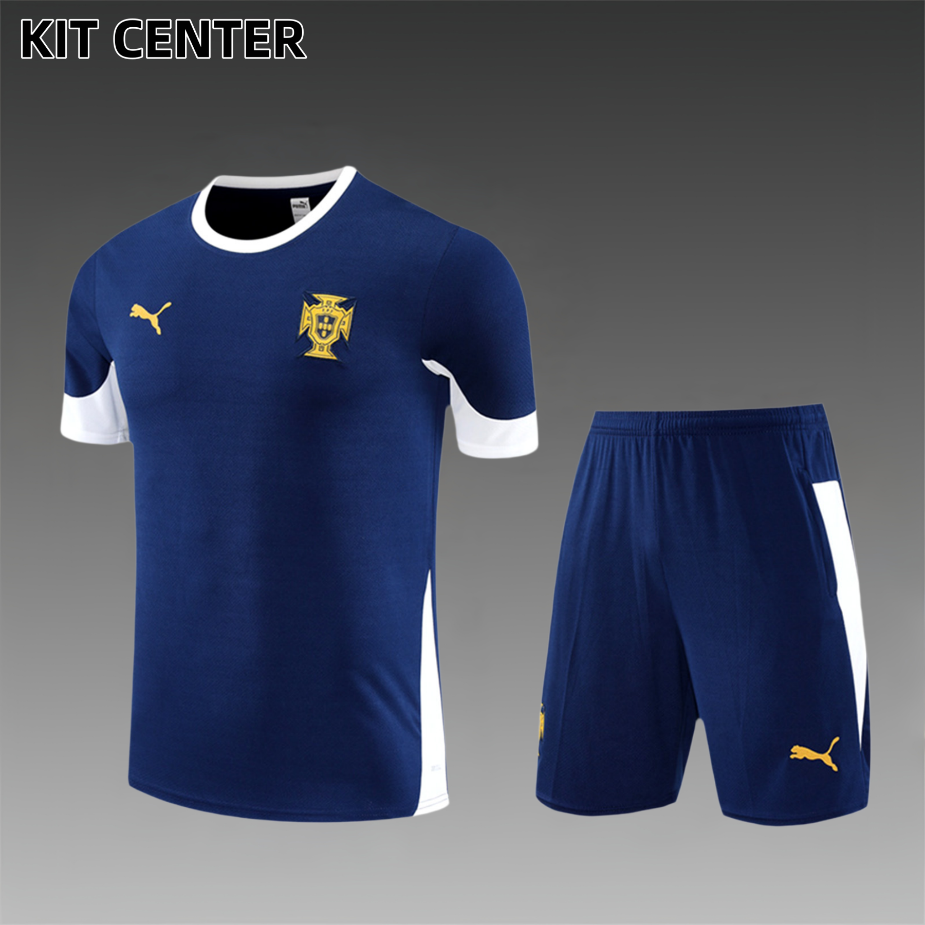 2025/2026 Portugal Short Sleeve Training Jersey for Kids (Adult Kids Kit)