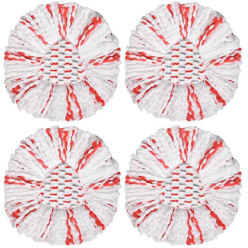 3 Pack Spin Mop Heads Replacements with Scrubbing Pad