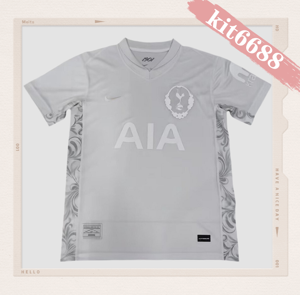 25-26 Tottenham 1901 FA Cup 125th Anniversary Football Shirt （Player Edition）