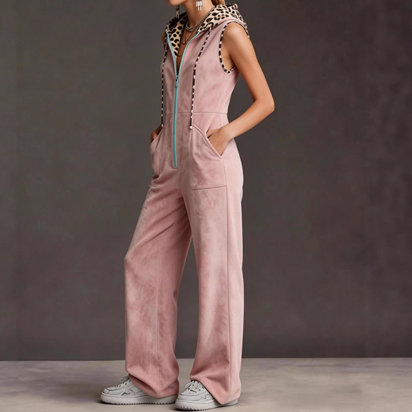 LUIPAARDPRINT JUMPSUIT