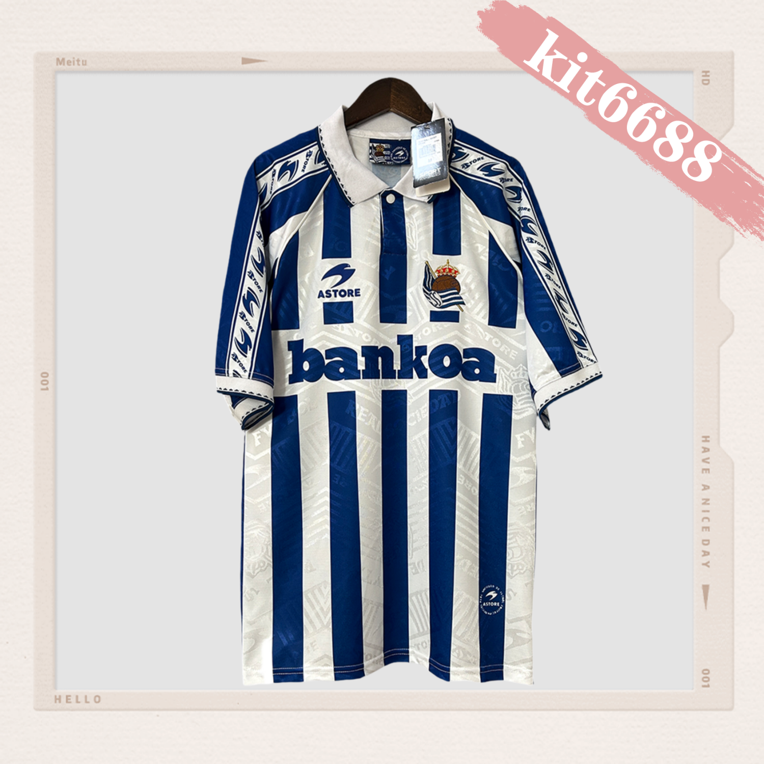 1994/1995 Real Sociedad Retro Football Jersey