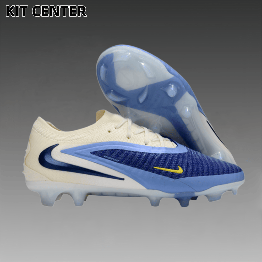 N Phantom 6 Elite Low Cut FG Fear Nothing - Racer Blue/Dark Obsidian