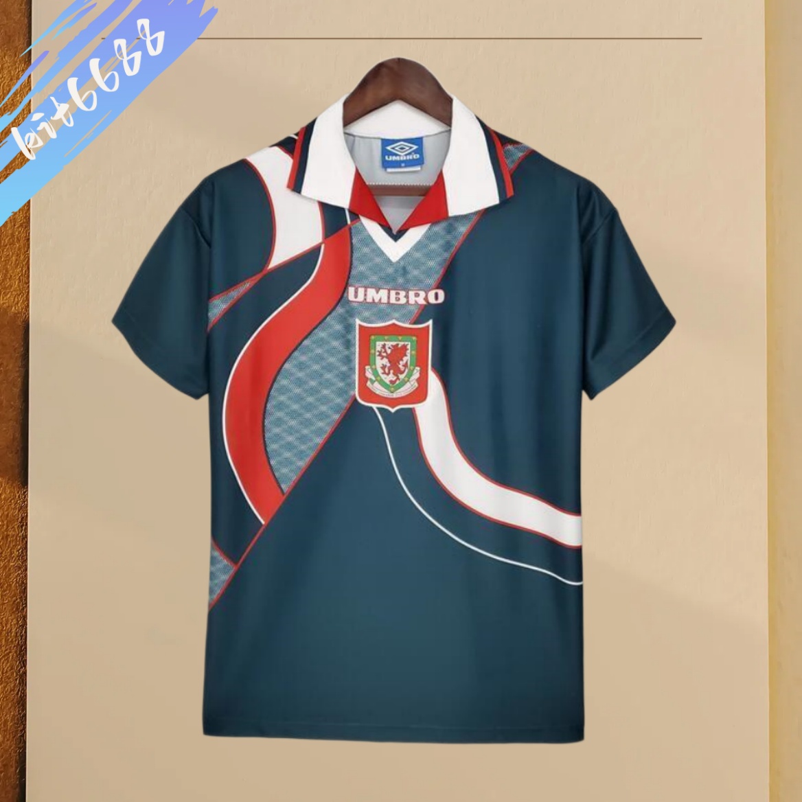 94/95 Wales Away Retro Football Shirt  ﻿
