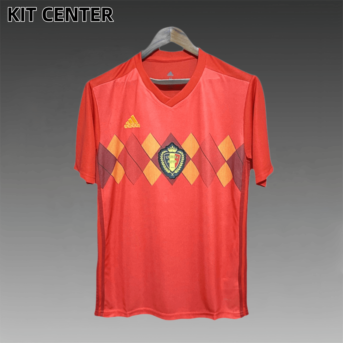2018 Belgium Retro Football Shirt