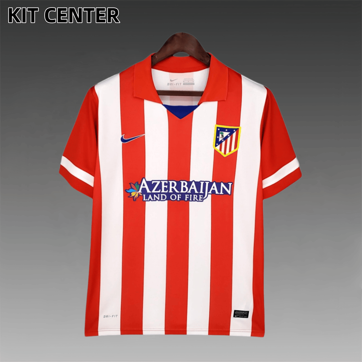 2013/2014 Atletico Madrid Home Retro Football Shirt