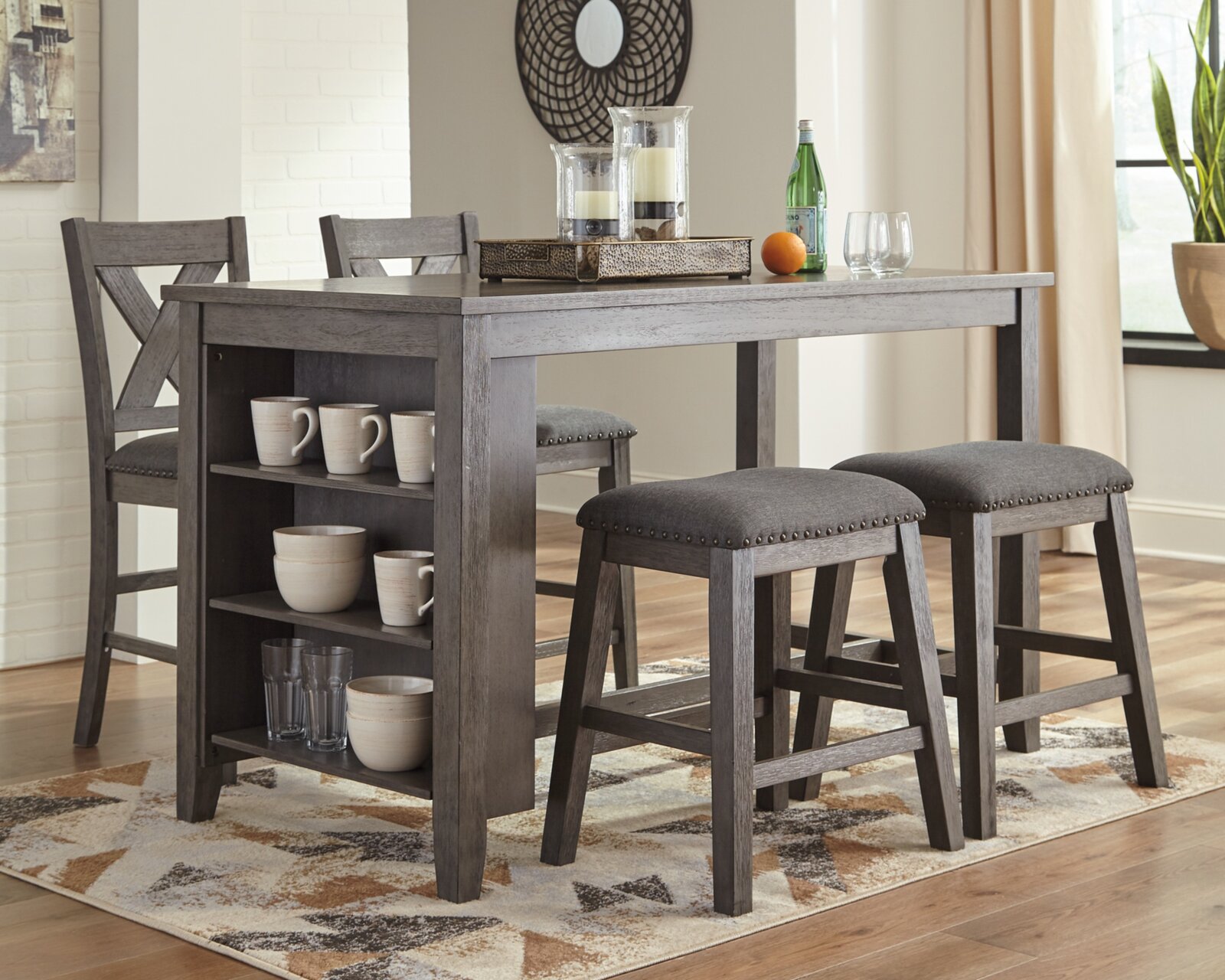 4 - Person Bar Furniture Counter Height Dining Set