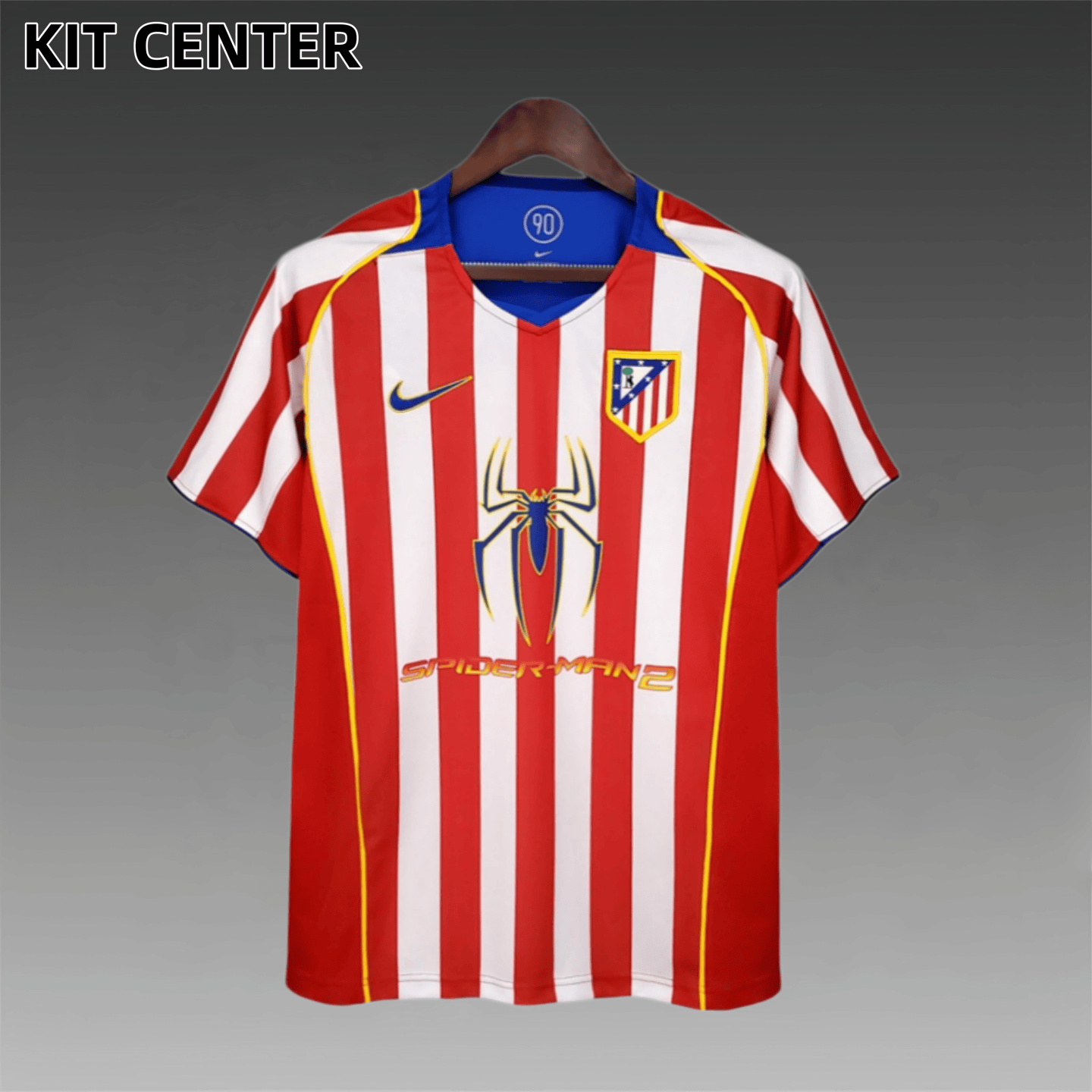 2004/2005 Atletico Madrid Home Retro Football Shirt