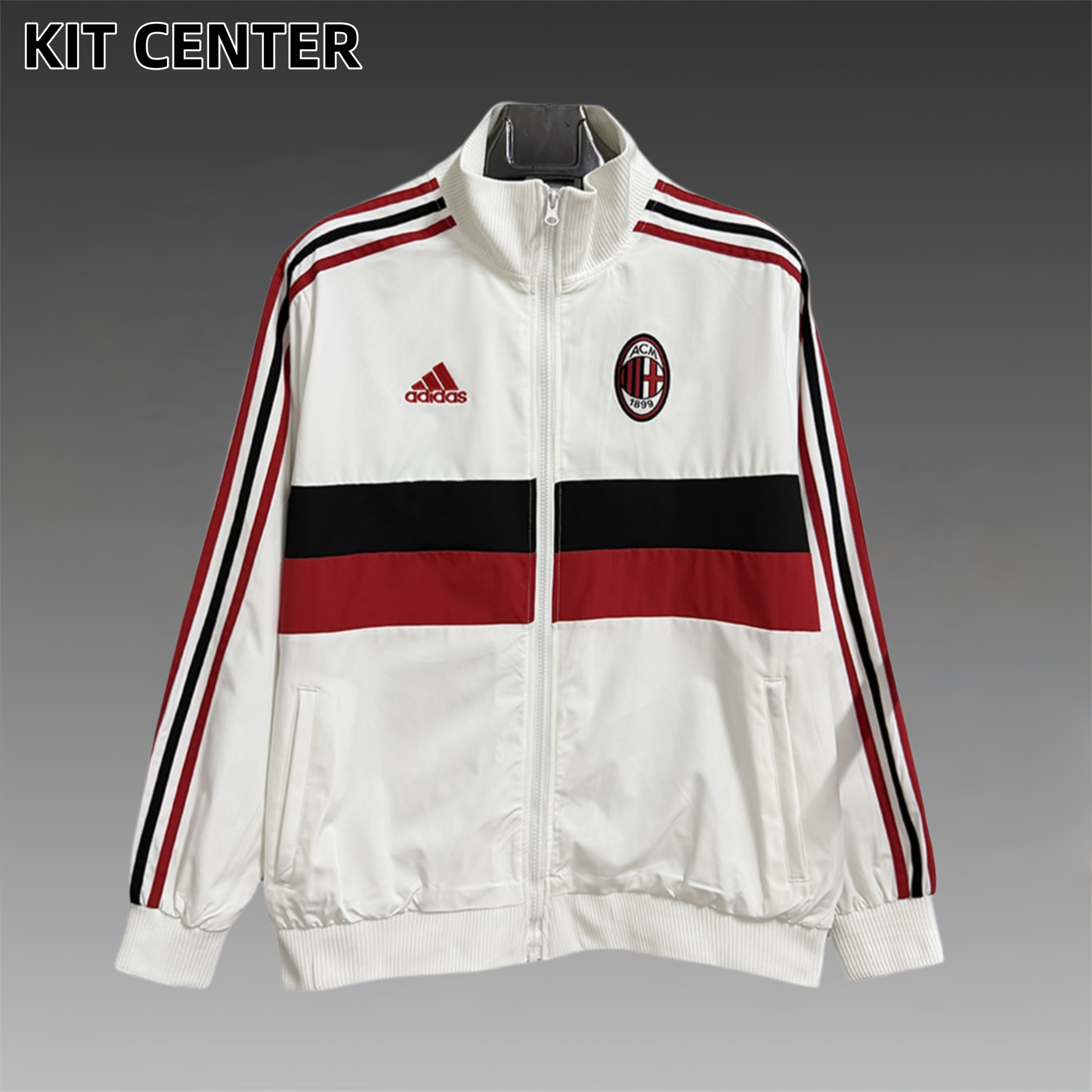 2025/2026 AC Milan Vintage Windbreaker Jacket
