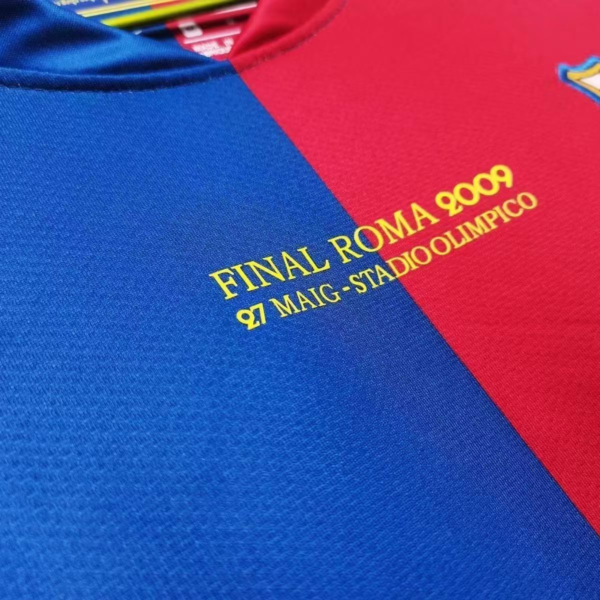 2008/2009 Barcelona Home Retro Football Shirt