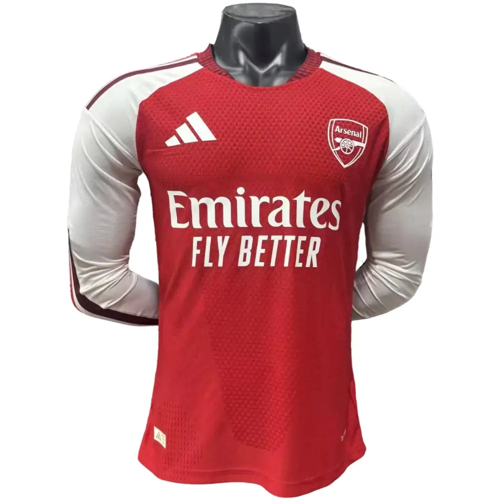 2026-27 Arsenal Home Long Sleeve Jersey - Player Edition