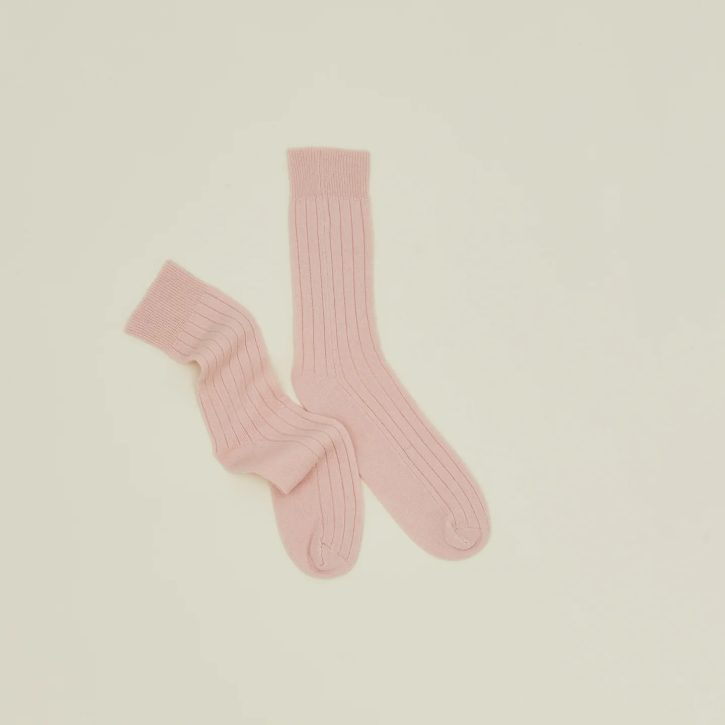 Cashmere + Merino Wool Socks - Blossom