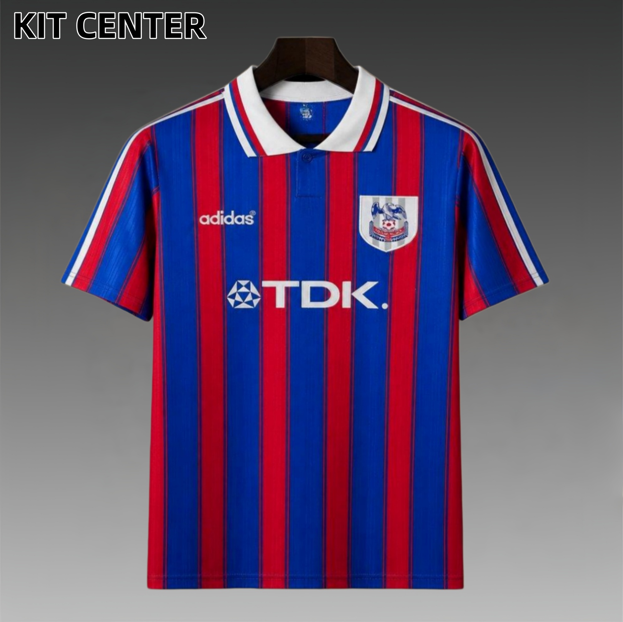 1995/1996 Crystal Palace Home Retro Football Shirt (Retro)