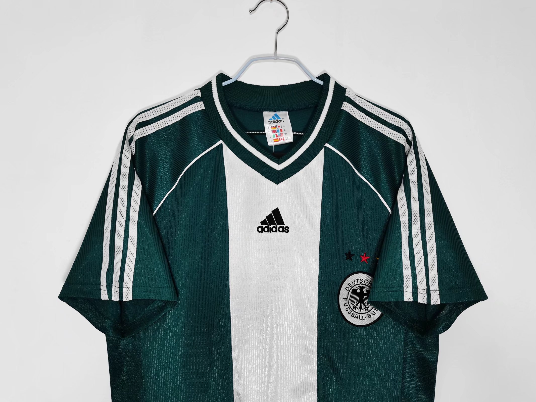 1998 Germany Away Retro Football Shirt