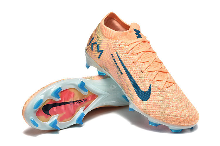 N Air Zoom Mercurial Vapor 16 Elite FG Mbappé Personal Edition - Melon Tint/Neo Turquoise/Igloo