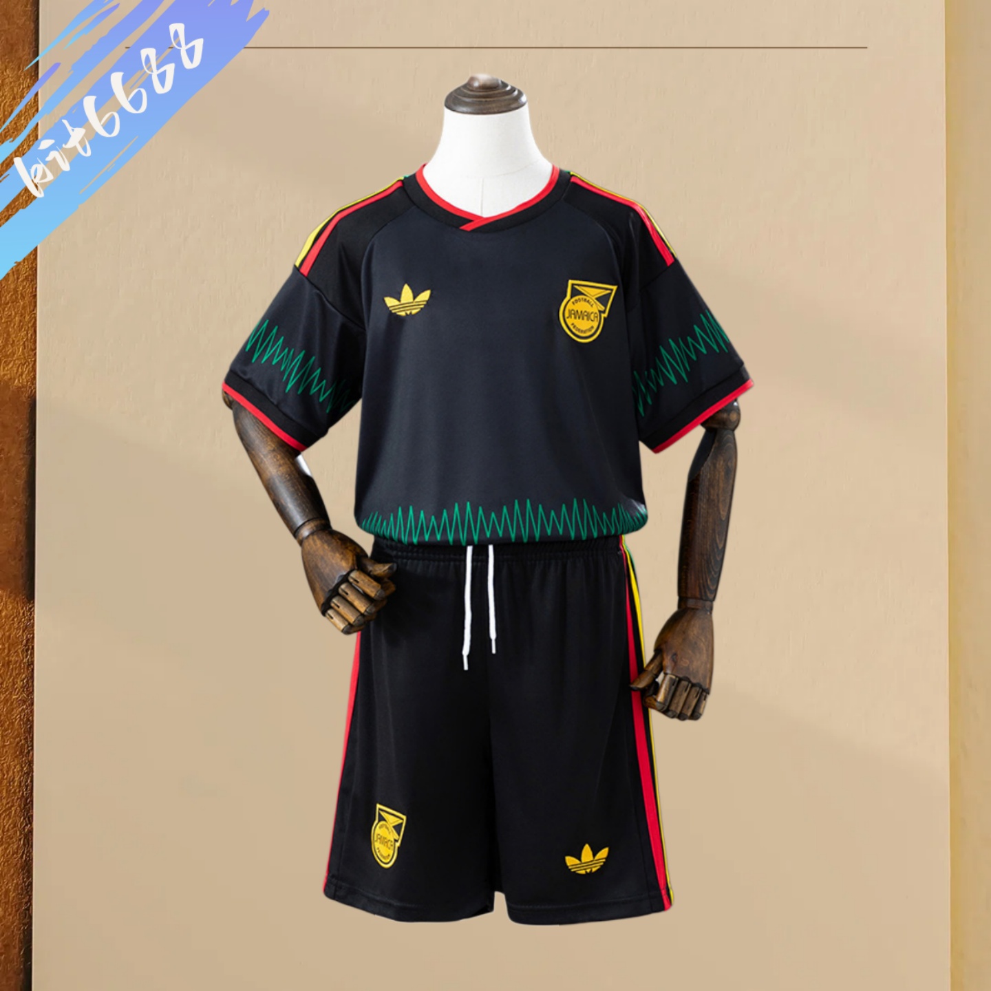 2026 Jamaica Away Football Shirt (Adult Kids Kit socks)