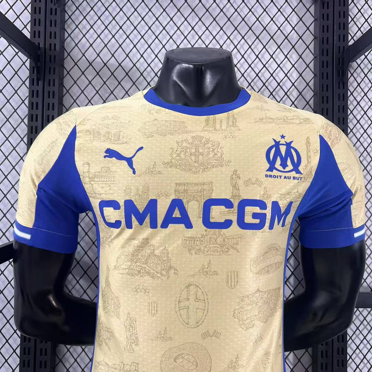 2025/2026 Marseille Third Football Shirt (Player Edition)